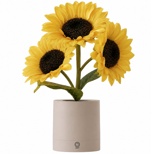 Lámpara de Girasoles