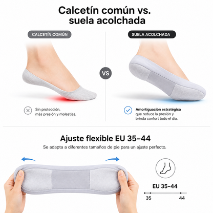 Medias con Almohadilla para Aliviar el Dolor de Pies