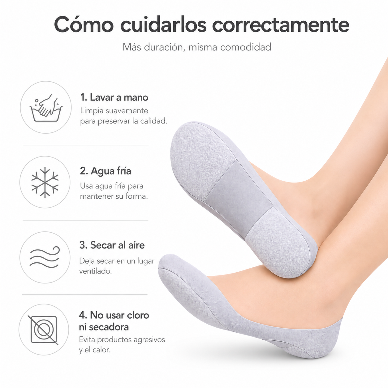 Medias con Almohadilla para Aliviar el Dolor de Pies